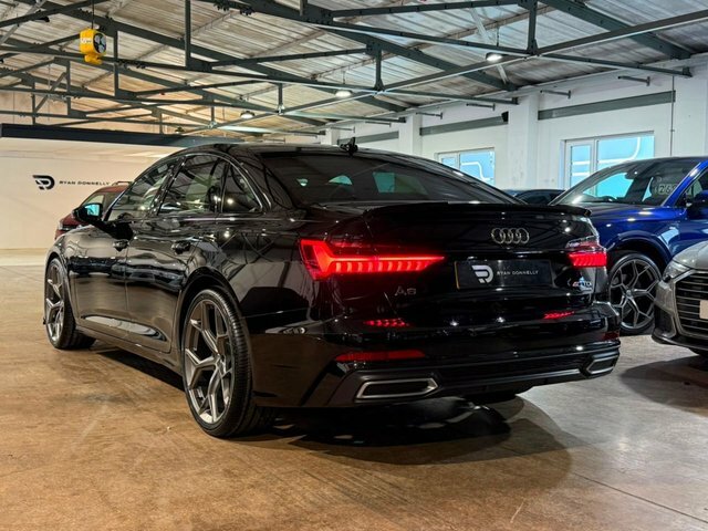 Audi A6 Saloon 2019 2.0 Tdi 40 S Line Saloon S Tronic HY69GOK Black #3