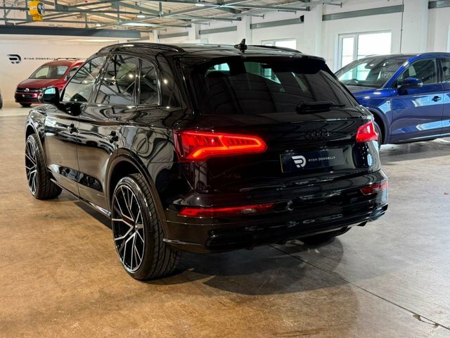Audi Q5 2019 2.0 Tdi 40 S Line Suv S Tronic Qua YG69WVZ Black #4