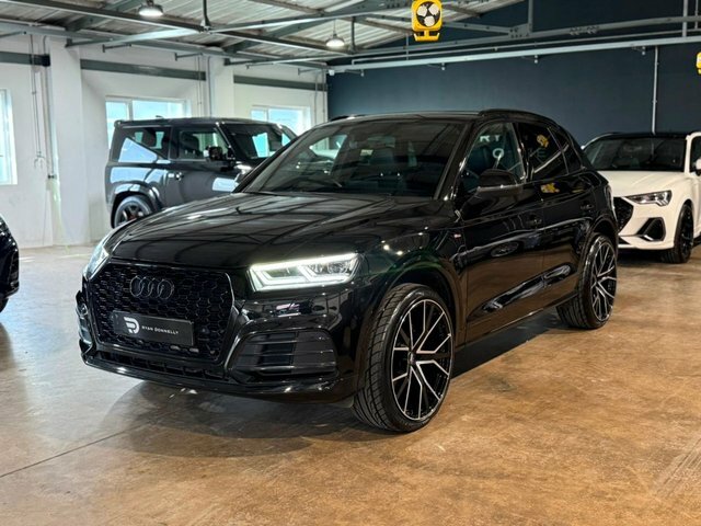 Audi Q5 2019 2.0 Tdi 40 S Line Suv S Tronic Qua YG69WVZ Black #2