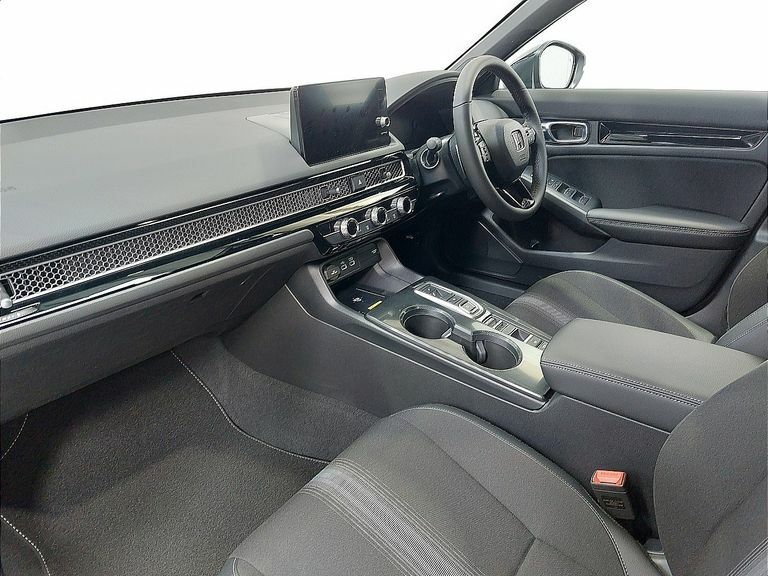 Honda Civic 2.0 Ehev Sport Cvt White #2