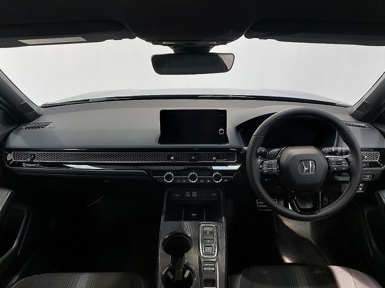 Honda Civic 2.0 Ehev Sport Cvt White #4