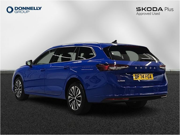 Skoda Superb 2.0 Tdi Cr Se Dsg Blue #3