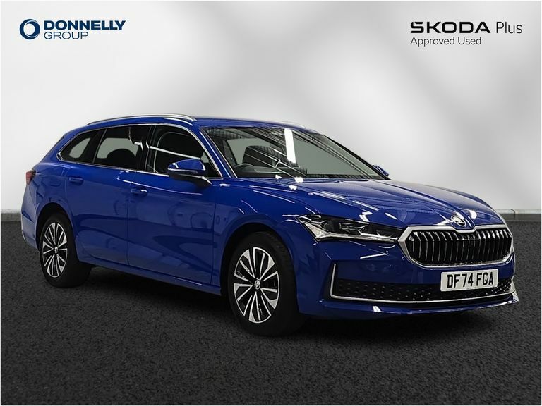 Skoda Superb 2.0 Tdi Cr Se Dsg Blue #1