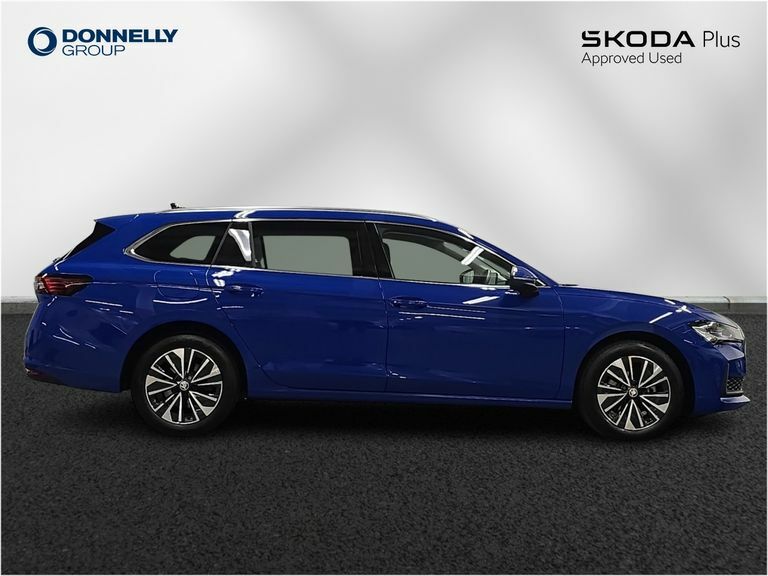 Skoda Superb 2.0 Tdi Cr Se Dsg Blue #4