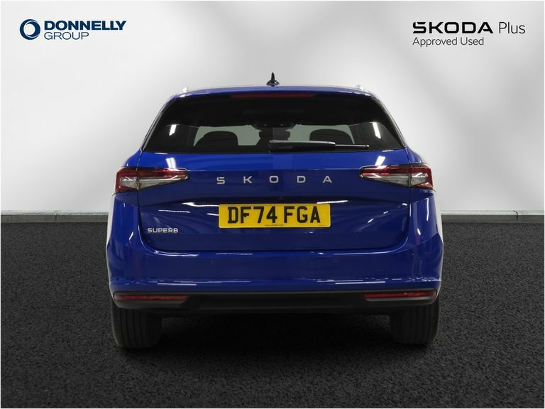 Skoda Superb 2.0 Tdi Cr Se Dsg Blue #12