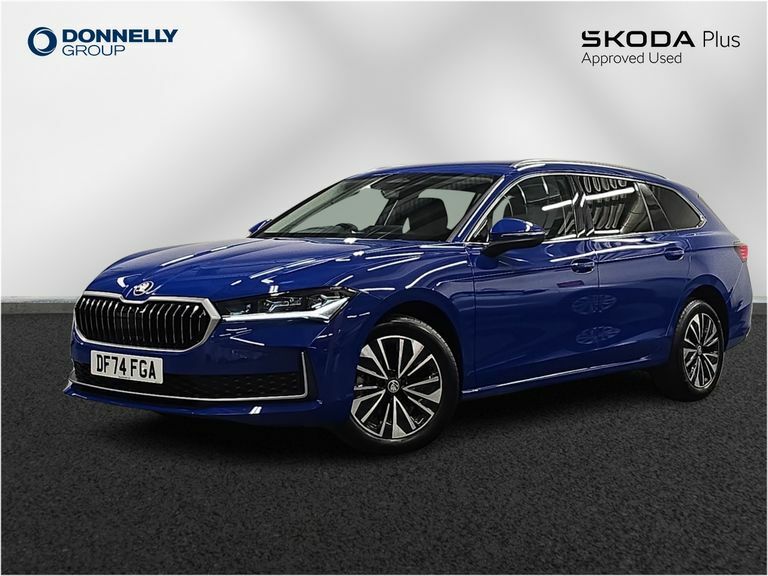 Skoda Superb 2.0 Tdi Cr Se Dsg Blue #13