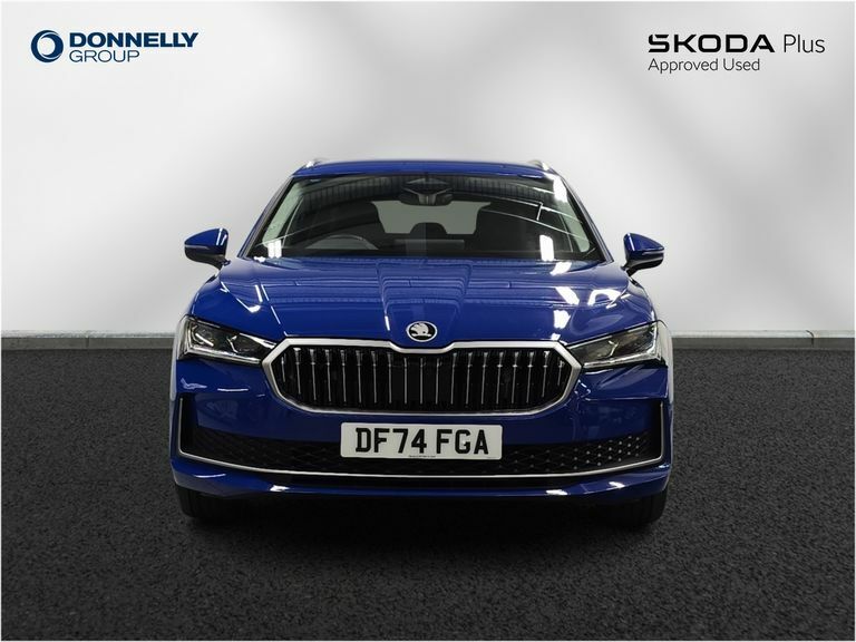 Skoda Superb 2.0 Tdi Cr Se Dsg Blue #7