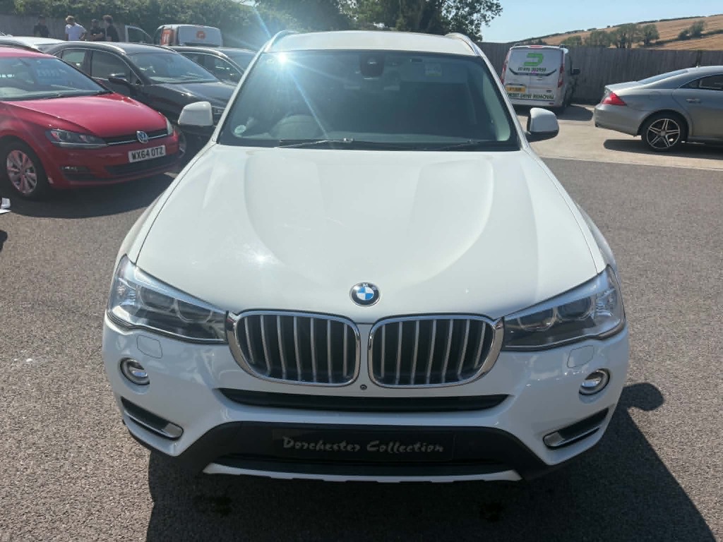 BMW X3 Xdrive 20D Xline White #6