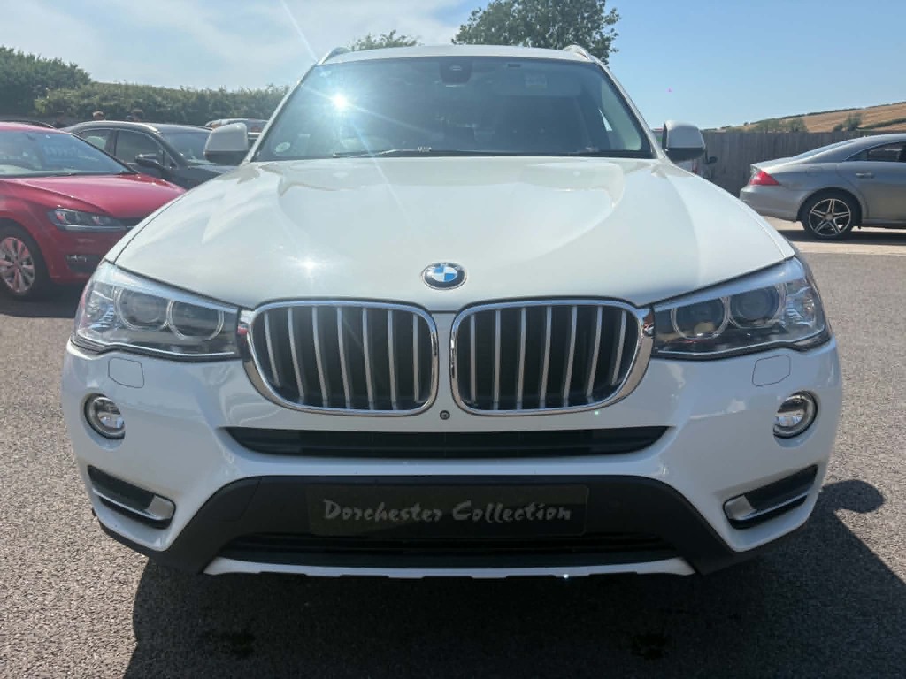 BMW X3 Xdrive 20D Xline White #3