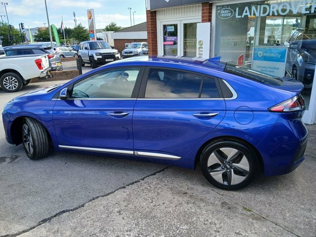 Hyundai Ioniq 1.6 H-gdi Premium Se Hatchback Hybrid D CV72OOG Blue #6