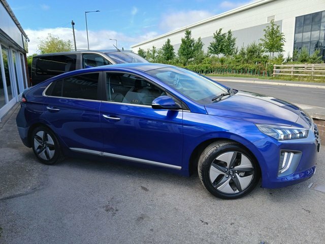 Hyundai Ioniq 1.6 H-gdi Premium Se Hatchback Hybrid D CV72OOG Blue #5