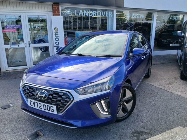 Hyundai Ioniq 1.6 H-gdi Premium Se Hatchback Hybrid D CV72OOG Blue #4