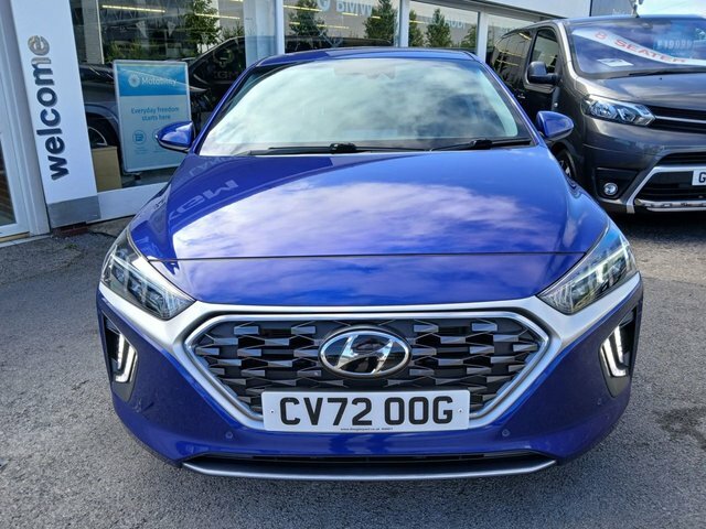 Hyundai Ioniq 1.6 H-gdi Premium Se Hatchback Hybrid D CV72OOG Blue #2