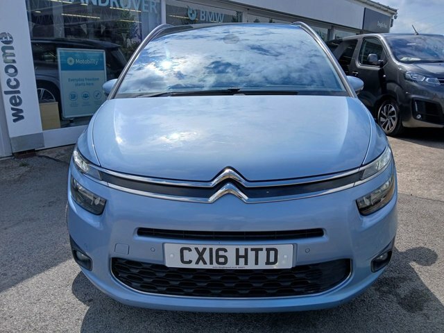 Citroen Grand C4 Picasso 1.6 Bluehdi Exclusive Mpv Eat6 Euro 6 Blue #2