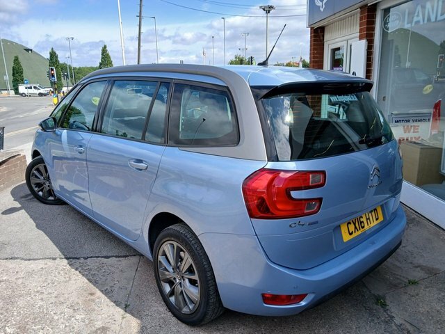 Citroen Grand C4 Picasso 1.6 Bluehdi Exclusive Mpv Eat6 Euro 6 Blue #3