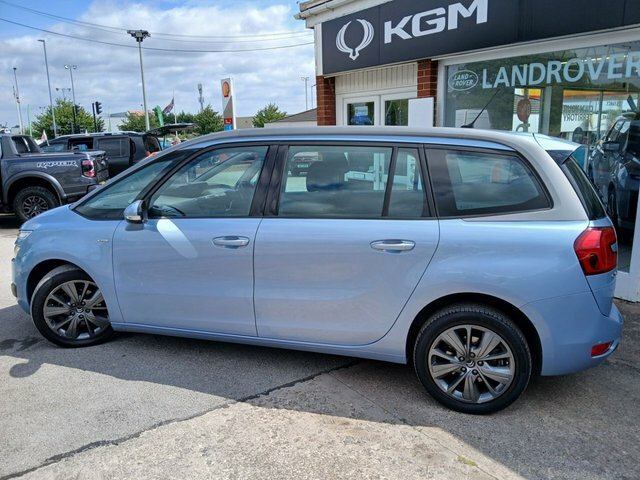 Citroen Grand C4 Picasso 1.6 Bluehdi Exclusive Mpv Eat6 Euro 6 Blue #6