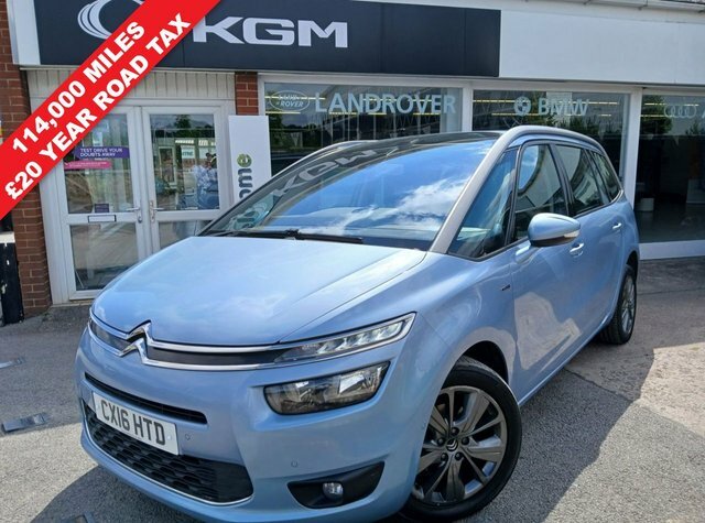 Citroen Grand C4 Picasso 1.6 Bluehdi Exclusive Mpv Eat6 Euro 6 Blue