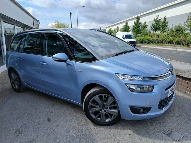 Citroen Grand C4 Picasso 1.6 Bluehdi Exclusive Mpv Eat6 Euro 6 Blue #5