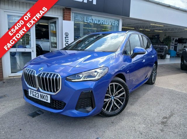 BMW 2 Series Active Tourer 1.5 225Xe 16.3Kwh M Sport Mpv Plug-in H FG23NKO Blue