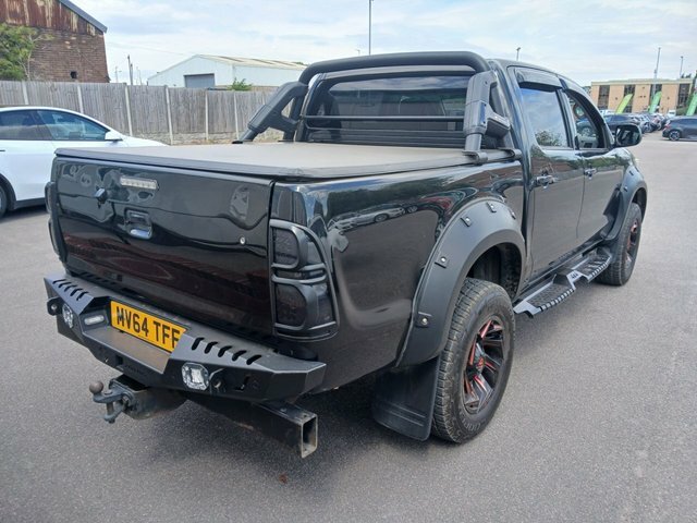 Toyota HILUX 2.5 D-4d Icon Pickup Double Cab Black #2