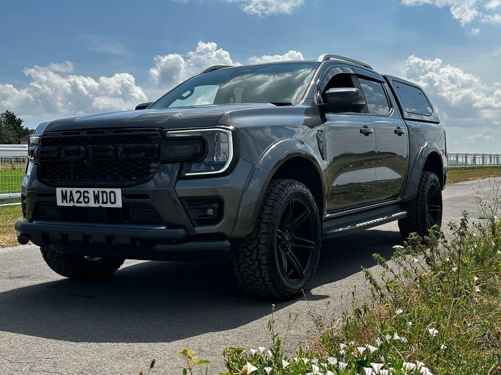 Ford Ranger Td Ecoblue Wildtrak Pickup White #16