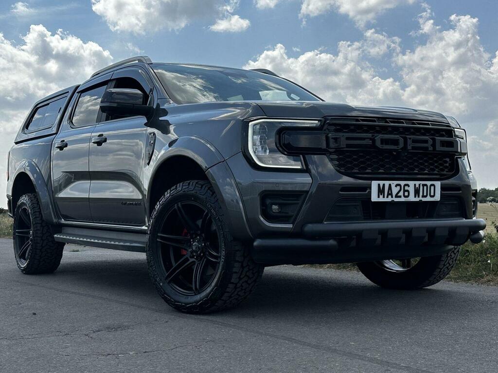 Ford Ranger Td Ecoblue Wildtrak Pickup White #21