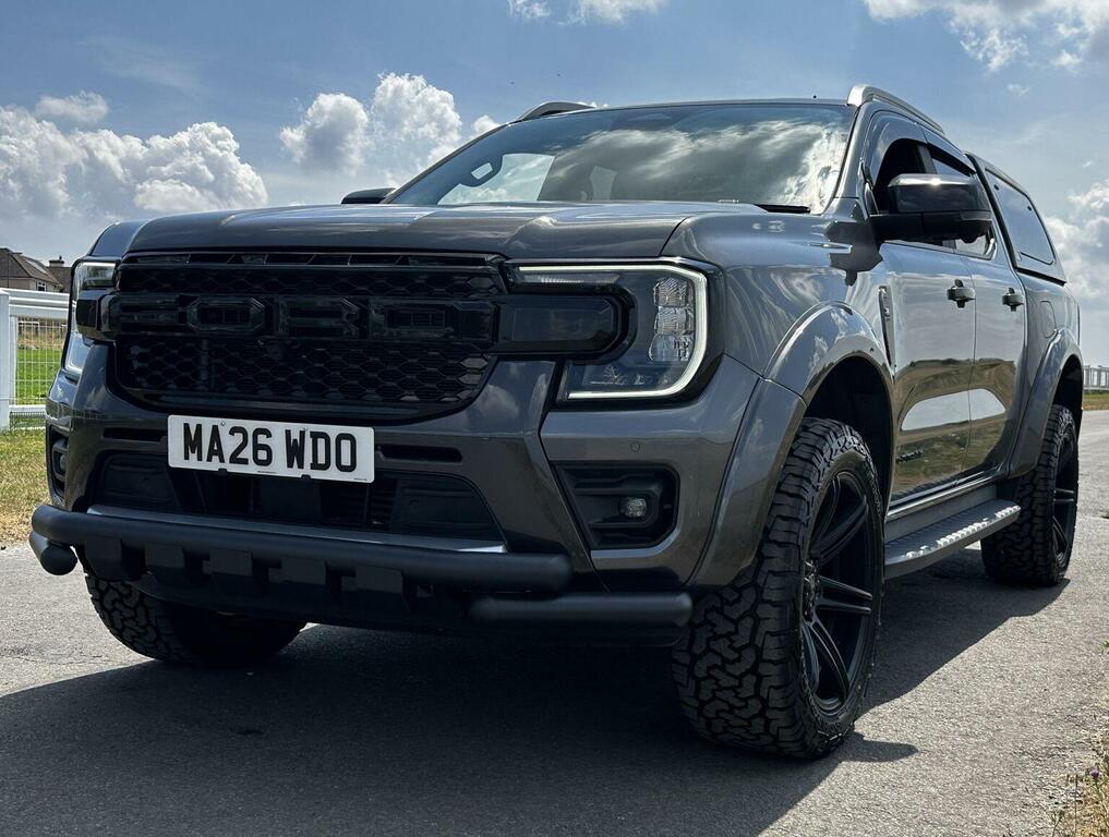 Ford Ranger Td Ecoblue Wildtrak Pickup White #17