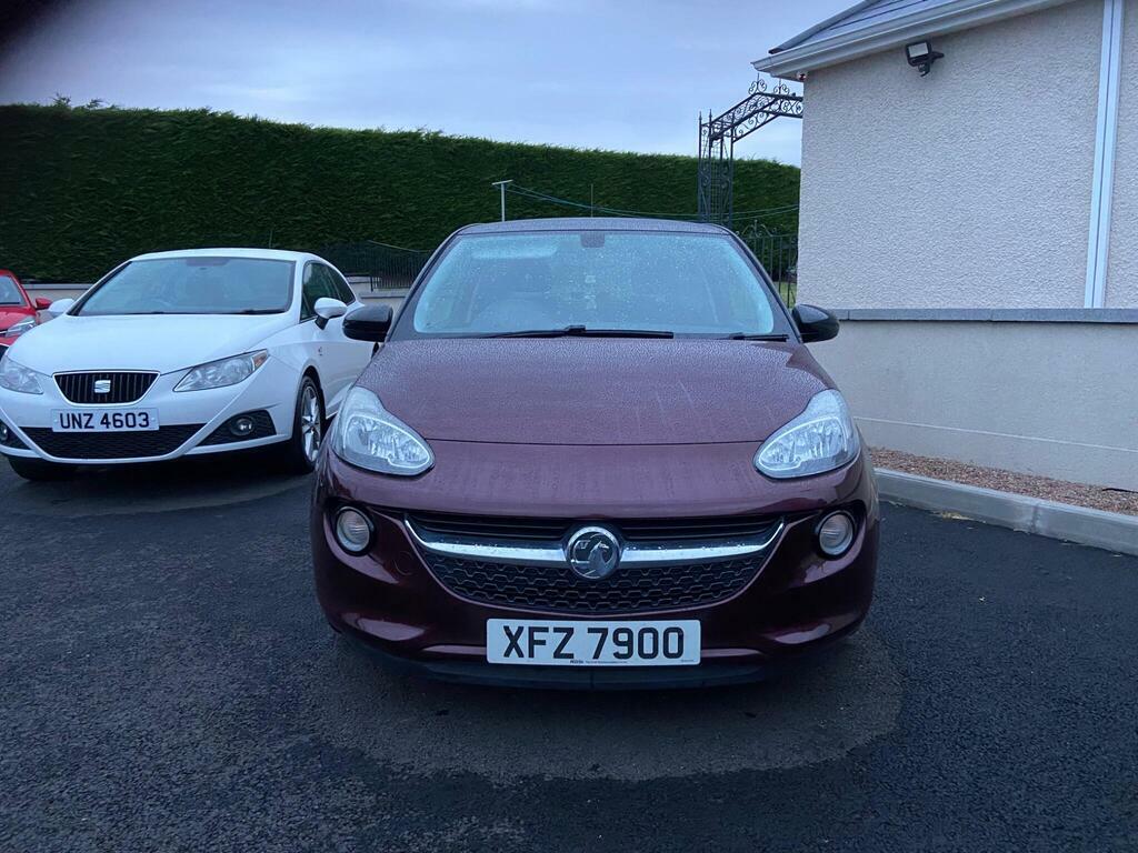 Vauxhall Adam 1.4I Jam Euro 6 XFZ7900 Red #5