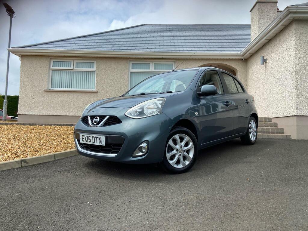 Nissan Micra 1.2 Acenta Cvt Euro 5 Grey