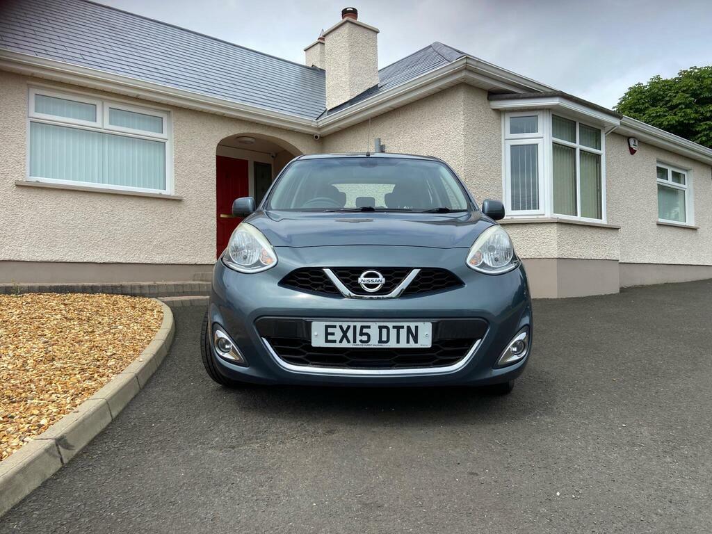 Nissan Micra 1.2 Acenta Cvt Euro 5 Grey #2
