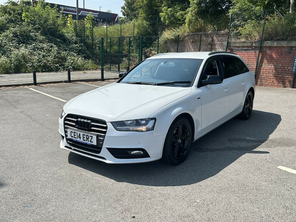Audi A4 Avant Estate 2.0 Tdie Se Technik 201414 CE14ERZ White #3