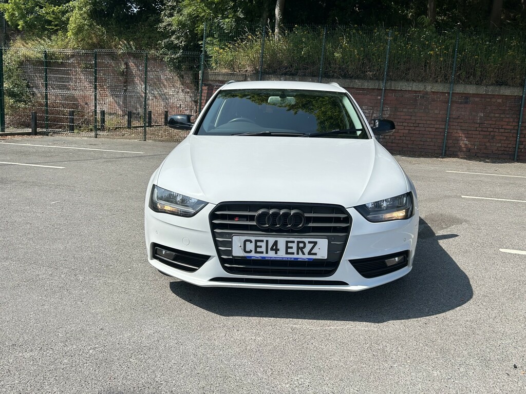 Audi A4 Avant Estate 2.0 Tdie Se Technik 201414 CE14ERZ White #2
