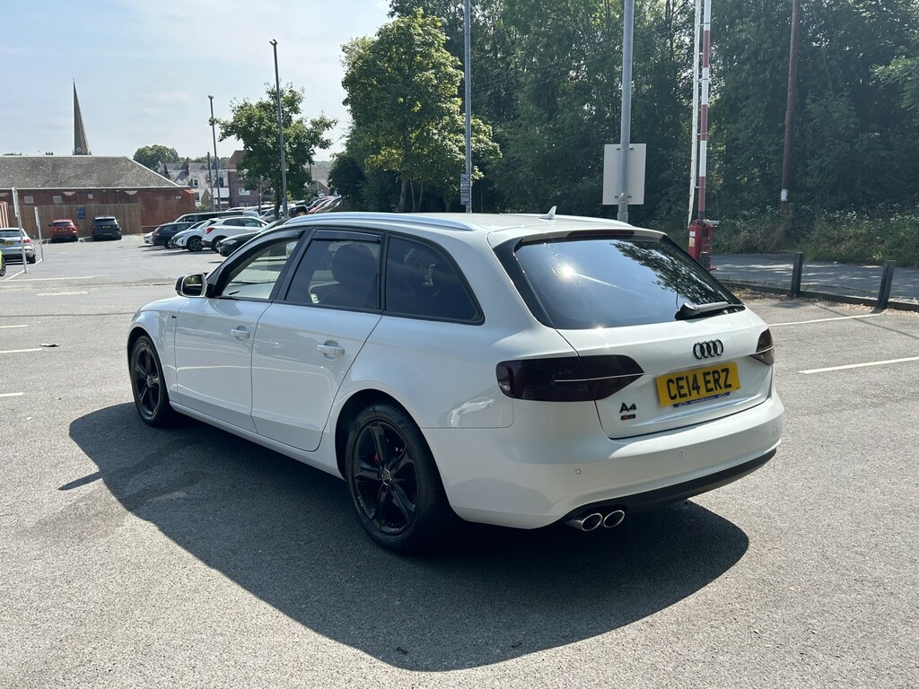 Audi A4 Avant Estate 2.0 Tdie Se Technik 201414 CE14ERZ White #6