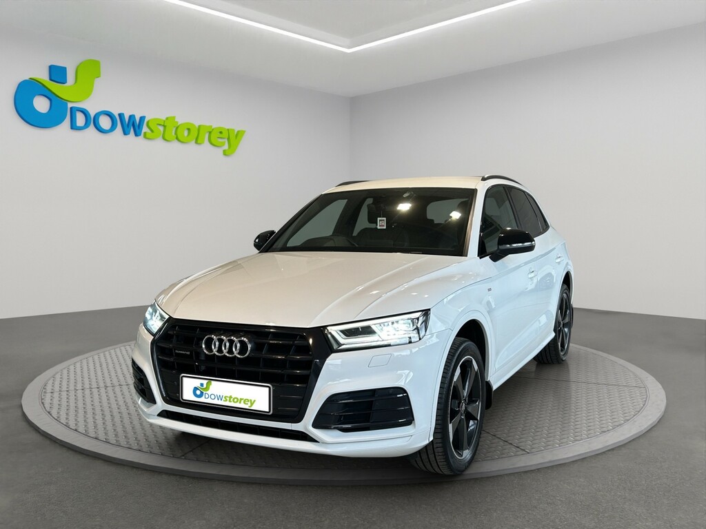 Audi Q5 2.0 Tdi 40 Black Edition White #3