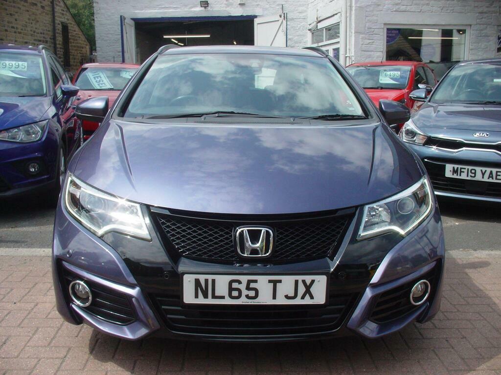 Honda Civic 1.6 I-dtec Se Plus Tourer Euro 5 S S NL65TJX Blue #4