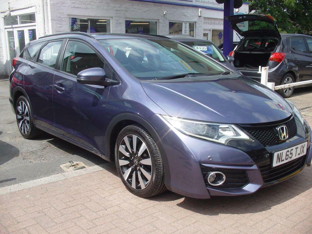 Honda Civic 1.6 I-dtec Se Plus Tourer Euro 5 S S Blue