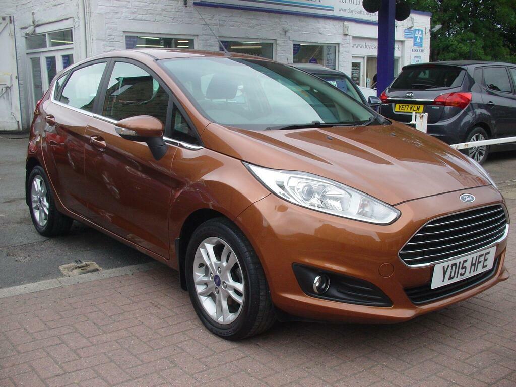 Ford Fiesta 1.25 Zetec Euro 5 Yellow