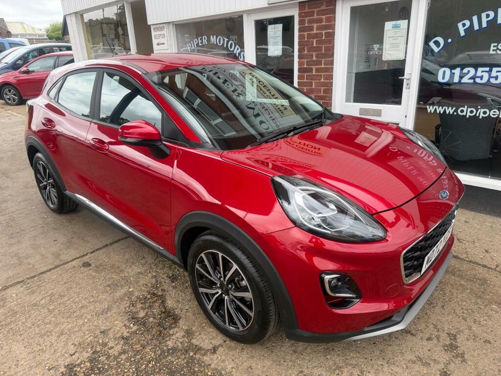 Ford Puma Suv 1.0T Ecoboost Mhev Titanium Euro 6 Ss Red