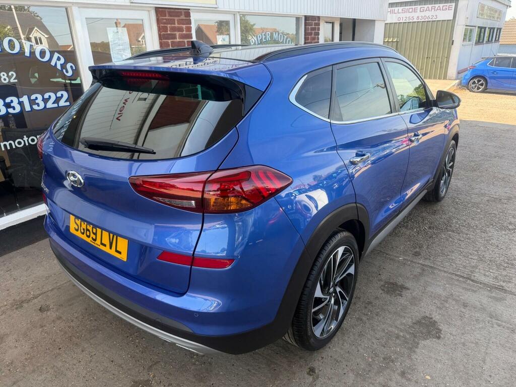 Hyundai Tucson Suv 1.6 Crdi Premium Se Dct Euro 6 Ss 2019 SG69LVL Blue #3