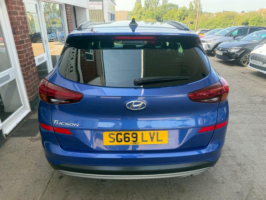 Hyundai Tucson Suv 1.6 Crdi Premium Se Dct Euro 6 Ss 2019 SG69LVL Blue #4