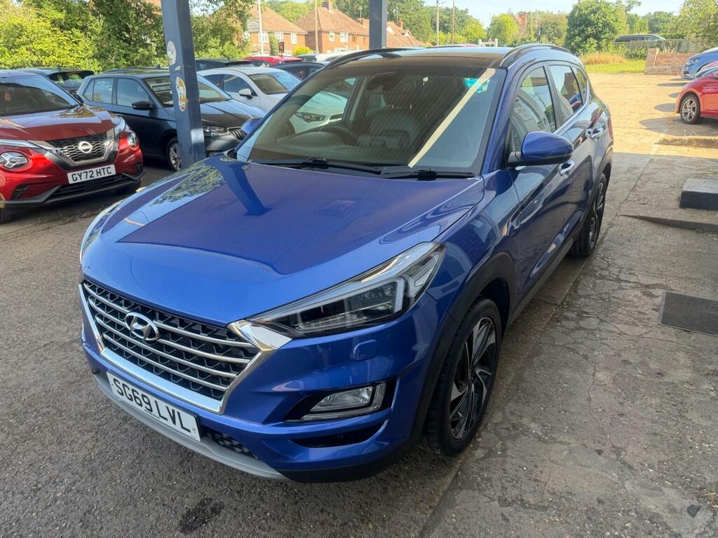 Hyundai Tucson Suv 1.6 Crdi Premium Se Dct Euro 6 Ss 2019 SG69LVL Blue #6