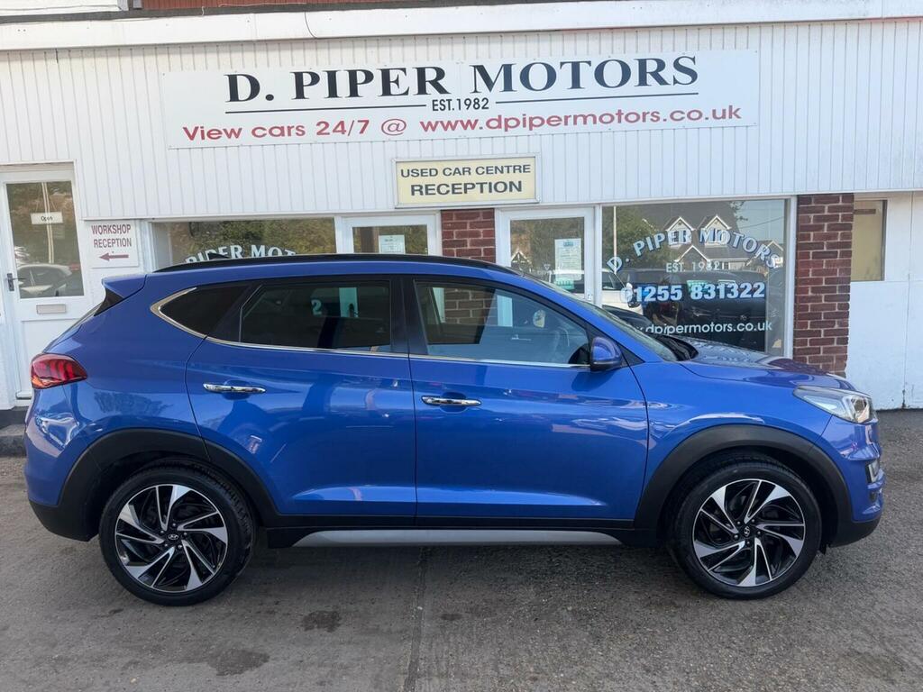 Hyundai Tucson Suv 1.6 Crdi Premium Se Dct Euro 6 Ss 2019 SG69LVL Blue #2