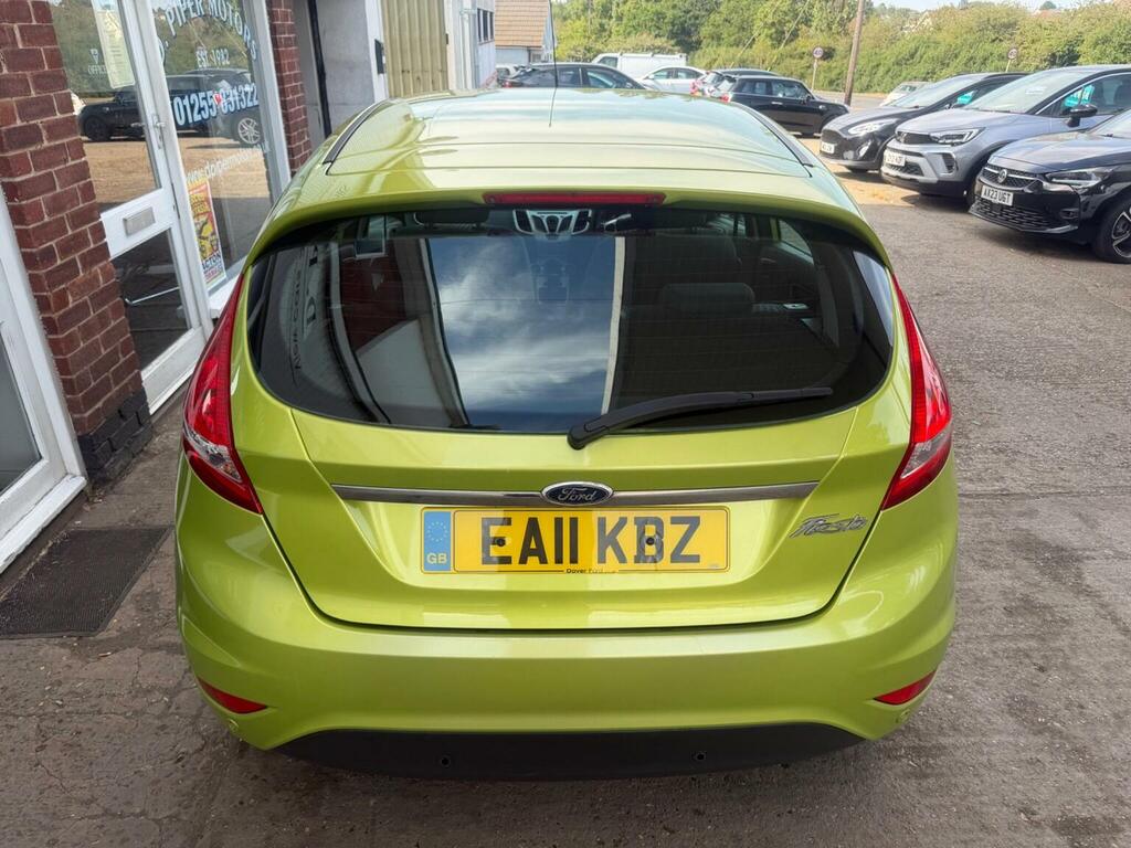 Ford Fiesta Hatchback 1.4 Zetec 201111 Green #4