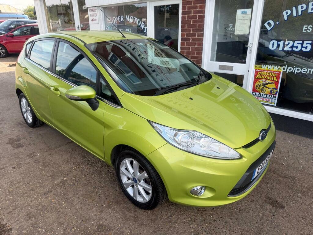 Ford Fiesta Hatchback 1.4 Zetec 201111 Green