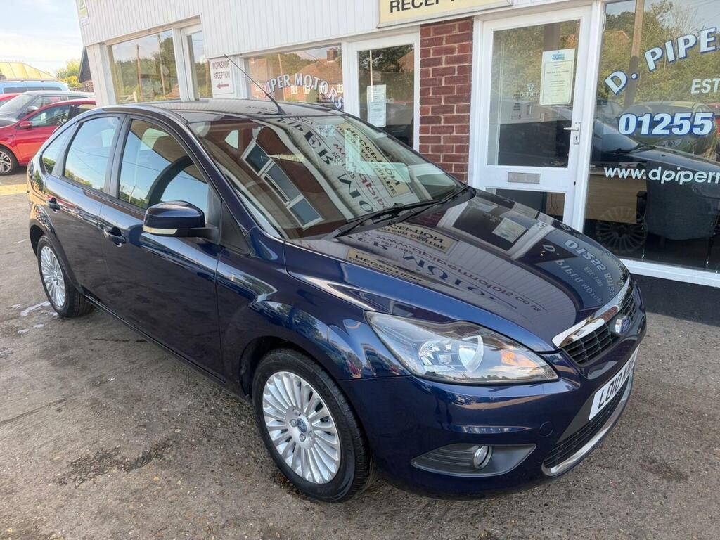 Ford Focus Hatchback 1.8 Titanium 201010 Blue