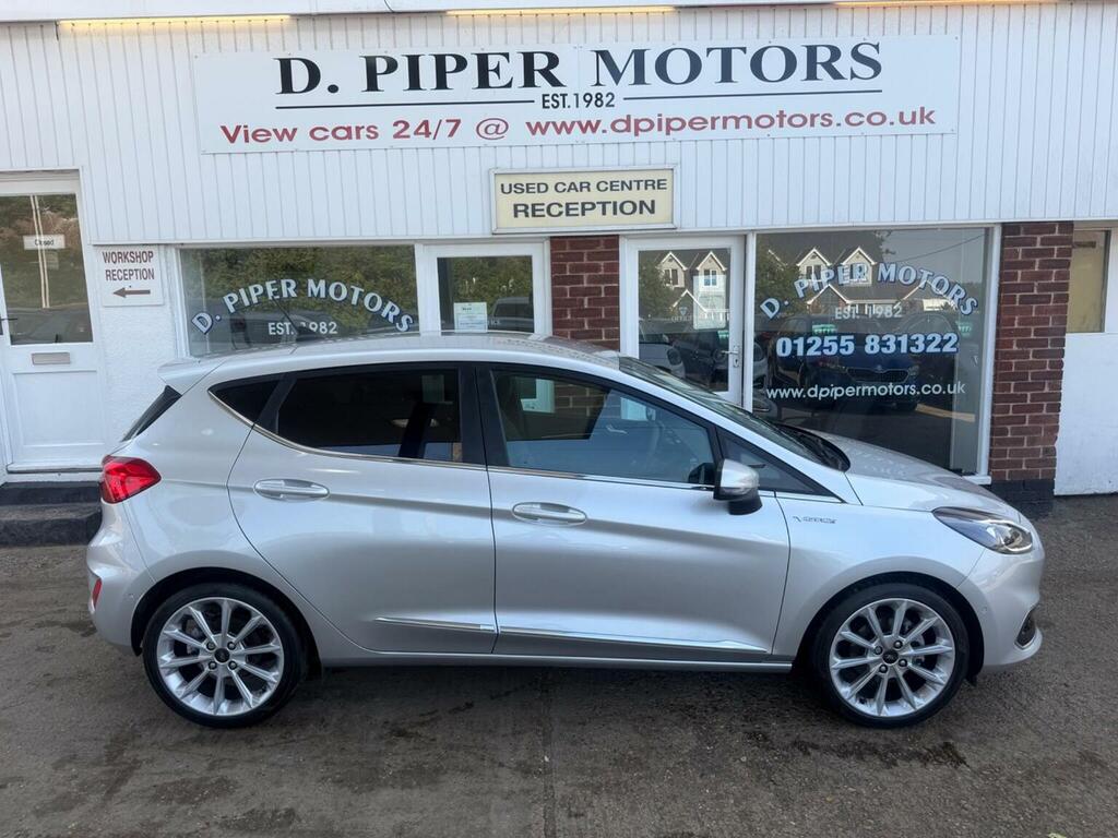 Ford Fiesta Hatchback 1.0T Ecoboost Mhev Vignale Edition Dct E LY71BWF Silver #2