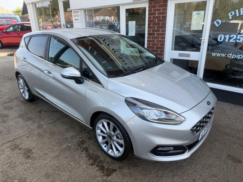 Ford Fiesta Hatchback 1.0T Ecoboost Mhev Vignale Edition Dct E Silver
