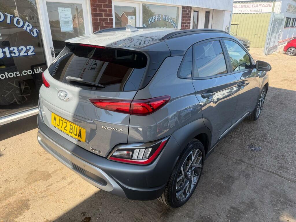 Hyundai Kona 1.6 H-gdi Premium Dct Euro 6 Ss Grey #3