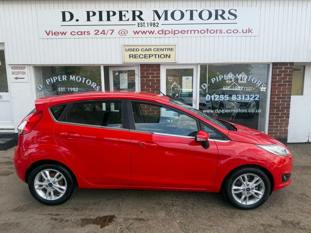 Ford Fiesta Hatchback 1.25 Zetec Euro 6 201665 RA65TWM Red #2
