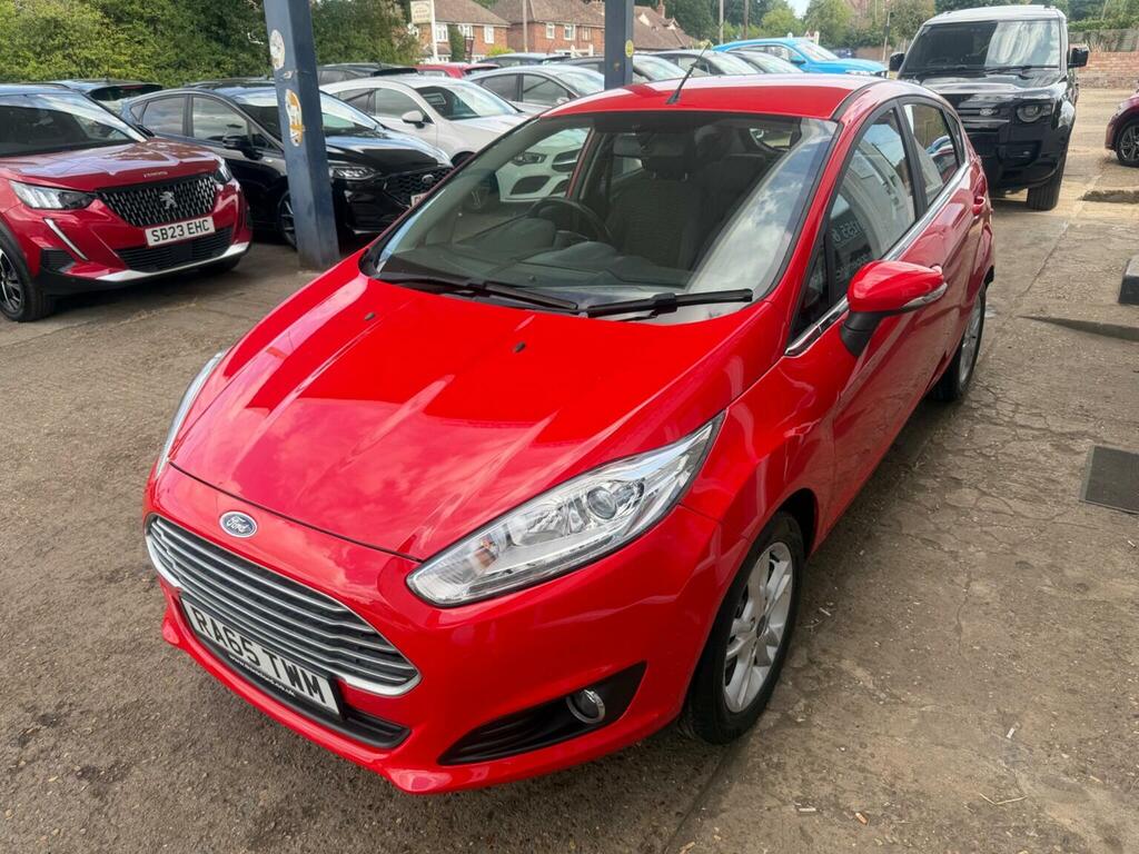 Ford Fiesta Hatchback 1.25 Zetec Euro 6 201665 RA65TWM Red #6